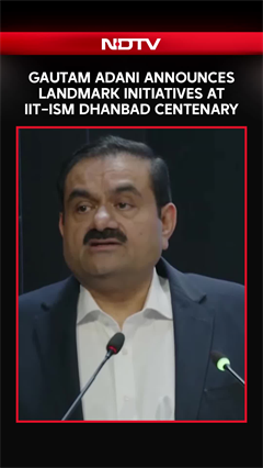 "Investments Will Come Soon": Gautam Adani In Dhanbad