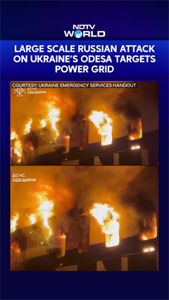 Ukraine's Odesa Suffered Major Blackouts After Large Scale Russian Attack On Power Grid