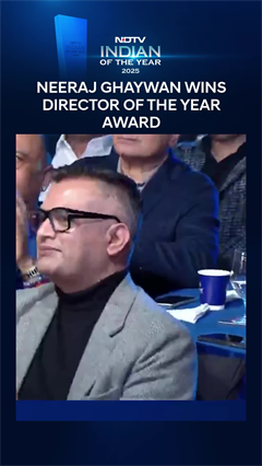 Video: Neeraj Ghaywan Wins Director Of The Year Award For 'Homebound'