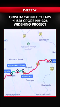 Odisha News | Odisha: Cabinet Clears ₹1,526 Crore NH-326 Widening Project