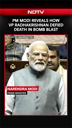 PM Modi Speech Today | PM Modi Recalls VP Radhakrishnan’s Narrow Escape In Coimbatore Blast