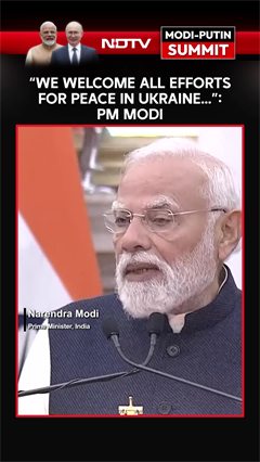 Putin India Speech | “We Welcome All Efforts For Peace In Ukraine…”: PM Modi To President Putin