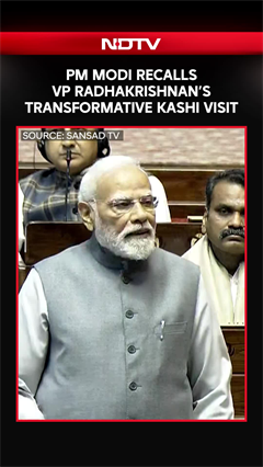 PM Modi Recalls VP C.P Radhakrishnan’s Transformative Kashi Visit In Rajya Sabha