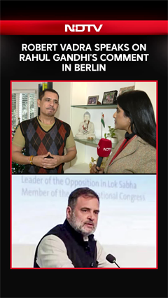 Rahul Gandhi News | Robert Vadra Reacts To Rahul Gandhi&rsquo;s Berlin Comments On Indian Investigative Agencies