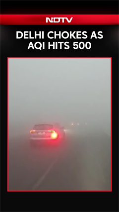 Video: Delhi Pollution Emergency: Four Stations Hit AQI 500