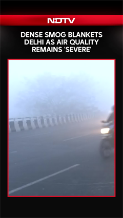 Video: Delhi AQI | Dense Smog Blankets Delhi As Air Quality Remains 'Severe', Flight Ops Hit
