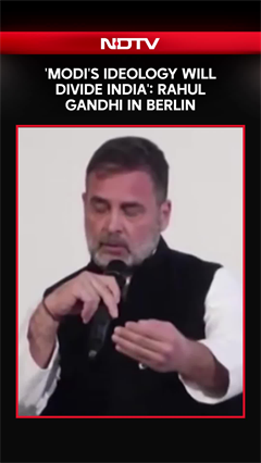Rahul Gandhi Germany | 'Modi's Ideology Will Divide India': Rahul Gandhi In Berlin