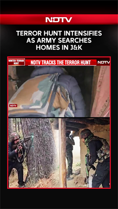 J&K News | Winter Terror Hunt: Terrorist Hunt Intensifies as Army Searches Homes In J&K