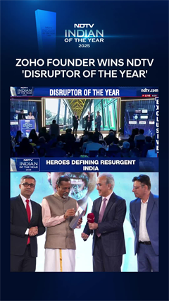 Who Is Sridhar Vembu, Winner Of NDTV 'Disruptor Of The Year' Award