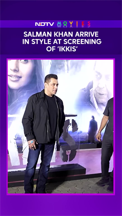Salman Khan News | Salman Khan Arrive In Style At Screening Of &lsquo;Ikkis&rsquo;