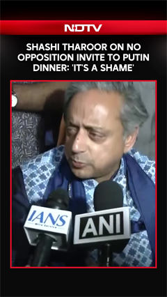 Shashi Tharoor: Would Have Been "Nice Thing" If Opposition Leaders Were There