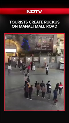 Manali News | Tourists Create Ruckus On Manali Mall Road, Video Goes Viral