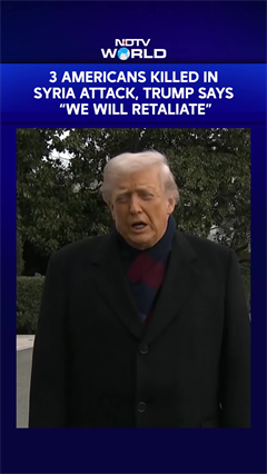 Video: Trump Pledges Retaliation After 3 Americans Killed In Syria Attack By Suspected IS Gunman
