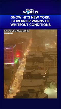 Bomb Cyclone Triggers Severe Winter Storm, Snow and Power Outages Across US