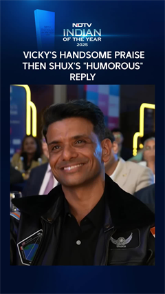 Video: Vicky Kaushal's 'Handsome' Praise For Shubhanshu Shukla, Then His 'Humorous' Reply