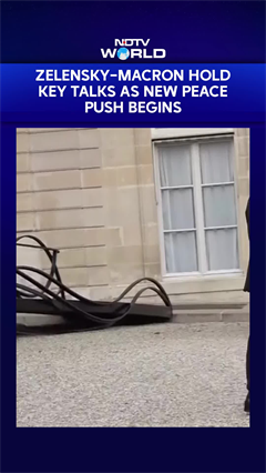 Zelenskyy–Macron Hold Key Talks As New Peace Push Begins