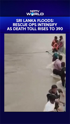 Rescue Efforts Intensify In Sri Lanka Where Hundreds Have Died In Floods