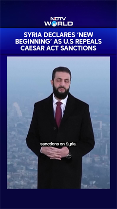 Syria Declares 'New Beginning' As US Repeals Caesar Act Sanctions