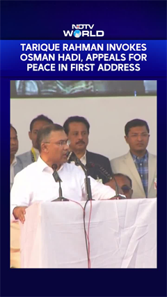 Tarique Rahman Invokes Osman Hadi, Appeals For Peace In First Address After Return To Bangladesh