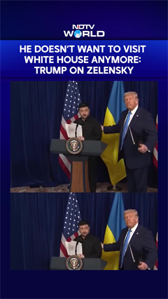 'He Doesn&rsquo;t Want To Visit White House Anymore': Trump Jokes On Zelensky During Florida Meeting