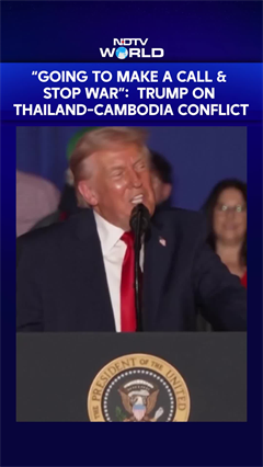 Trump Says He'll 'Make A Call' After Thailand&ndash;Cambodia Clashes Escalate