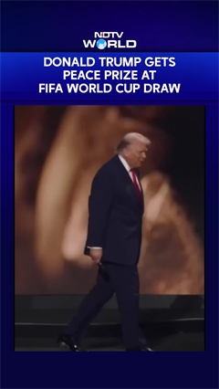 "One Of The Greatest Honours Of My Life" Says Trump On Winning FIFA Peace Prize Award