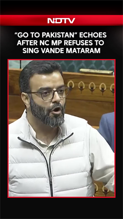 “Go to Pakistan” Echoes After NC MP Ruhullah Mehdi Refuses To Sing Vande Mataram