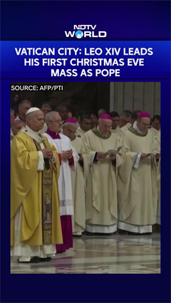 Vatican City: Leo XIV Leads His First Christmas Eve Mass As Pope