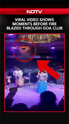 Goa Fire Tragedy | Viral Video Shows Moments Before Fire Blazed Through Goa Night Club