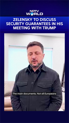 Ukraine War | Zelensky To Discuss Security Guarantees In His Meeting With Trump