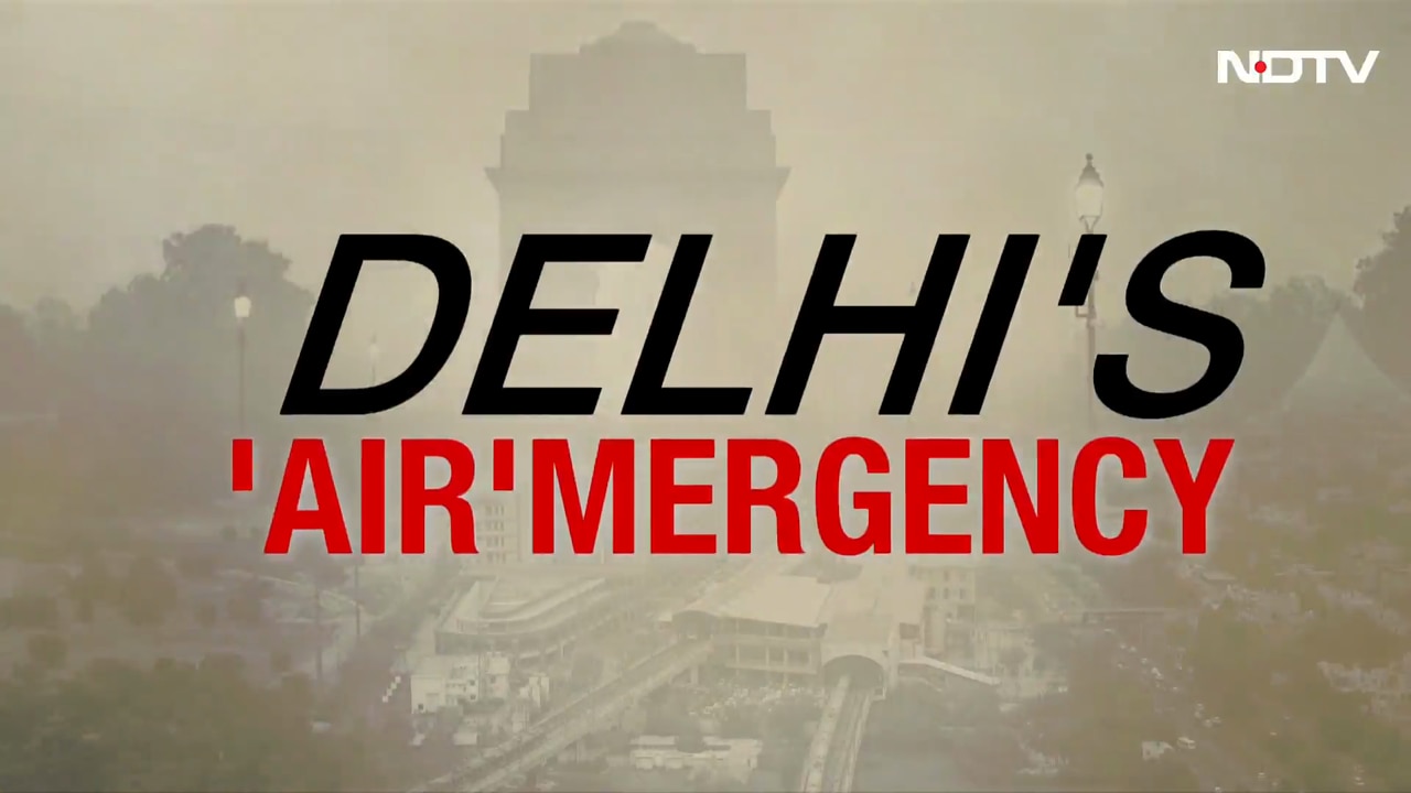 Dense Smog Blankets Delhi As Air Quality Remains 'Severe', Flight Ops Hit