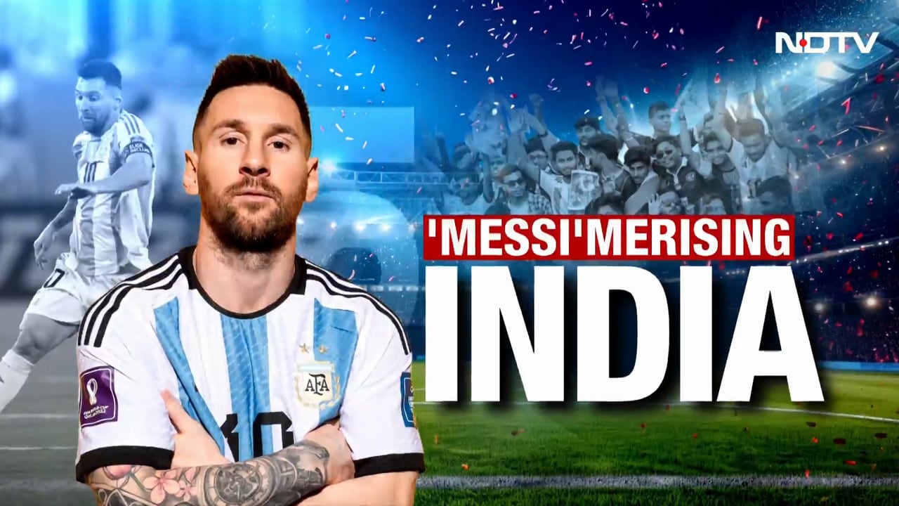 Lionel Messi's 4-City India Blitz Begins In Kolkata, Fan Frenzy Peaks