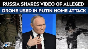 Russia Attack | Russia Releases Video Of Drone It Claims Was Used To Attack Putin's Home