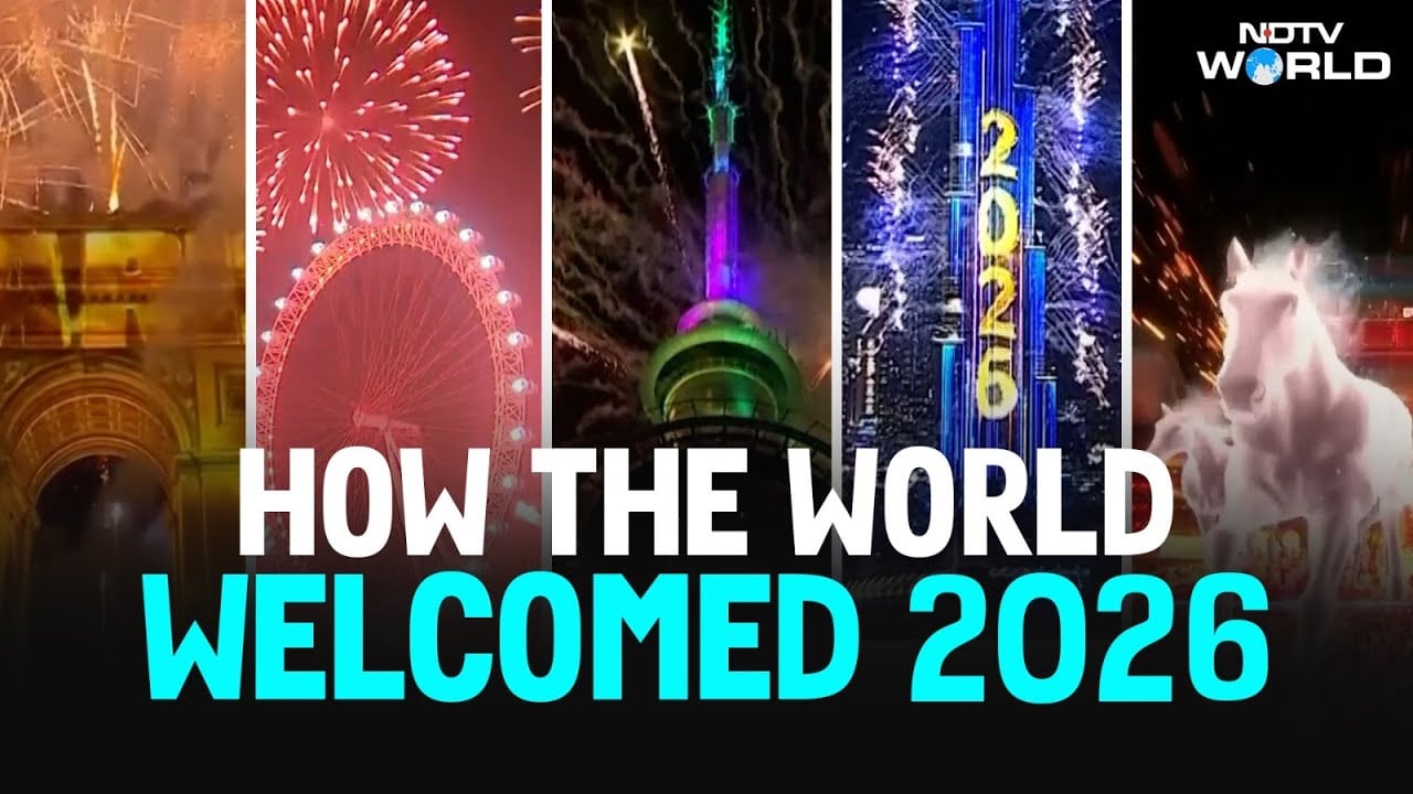 New Year 2026 | From Dubai To Paris: How Countries Rung In 2026 With Fireworks & Celebrations