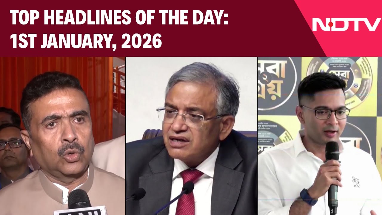 SIR Showdown In Bengal | Indore Water Deaths | Top Headlines Of January 1, 2026