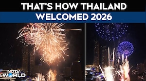 New Year 2026: Thailand Welcomes 2026 With A Spectacular Fireworks Display
