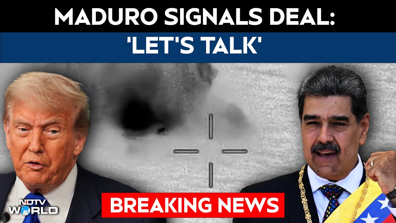 Maduro Says Venezuela Open To Negotiations With US To Combat Drug Trafficking