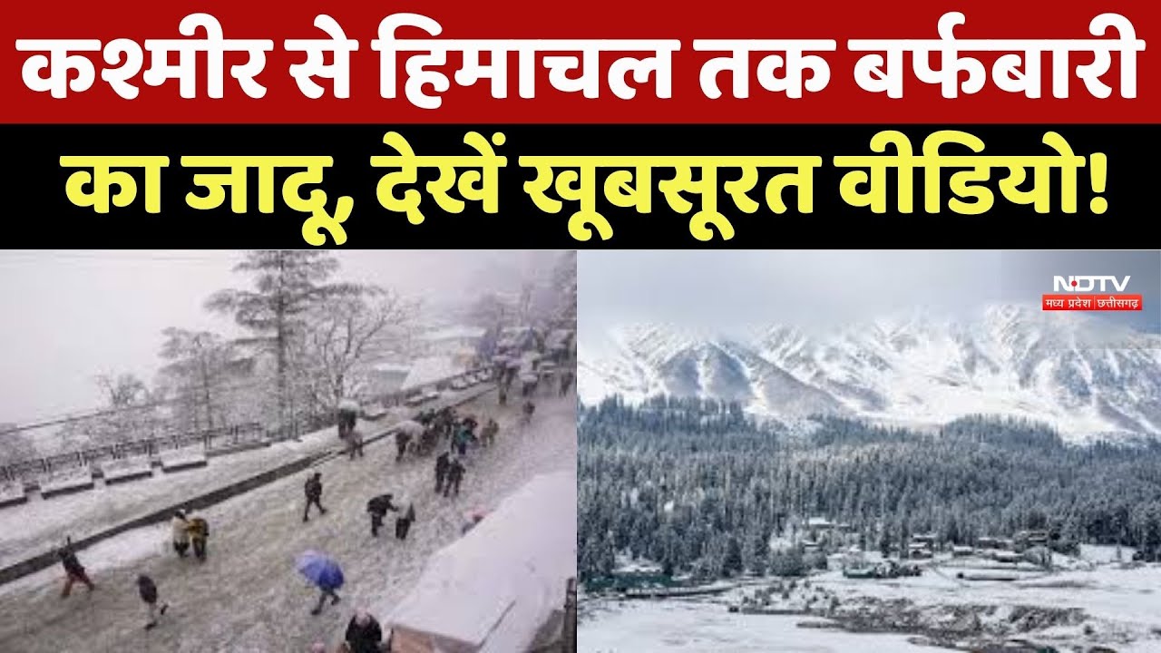 New Year पर बर्फबारी का तोहफा ! Gulmarg और Sonamarg में उमड़े सैलानी, देखें खूबसूरत Video !