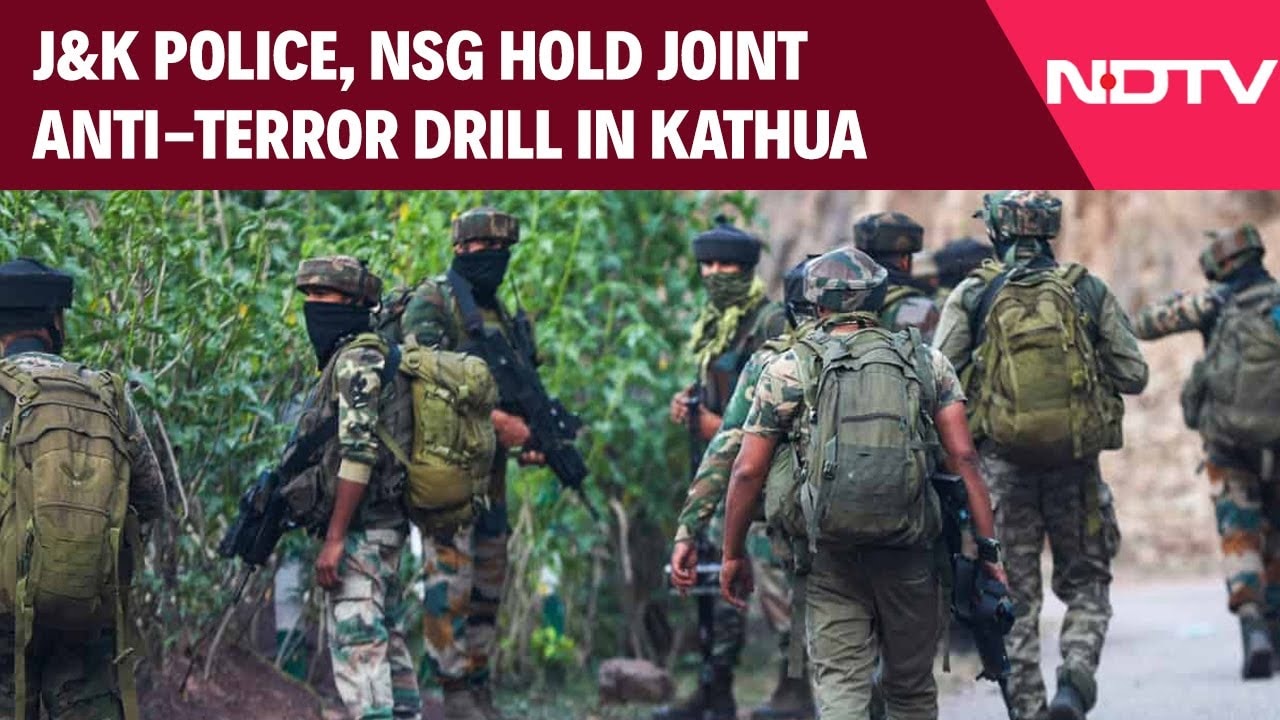 J&K Police, NSG Hold Joint Anti-Terror Drill In Kathua To Boost Winter Security Preparedness