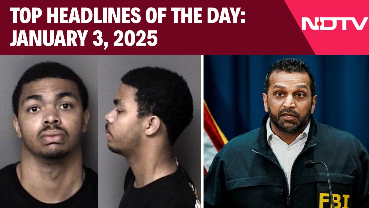 New Year's Eve Attack Foiled In US | Indore Water Tragedy | BMC Polls | Top Headlines Of Jan 3, 2025