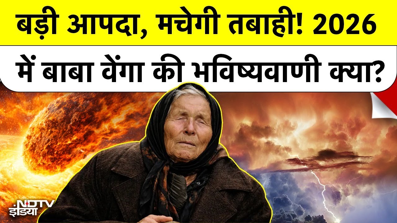 बड़ी आपदा, मचेगी तबाही! 2026 में बाबा वेंगा की भविष्यवाणी क्या? Top News