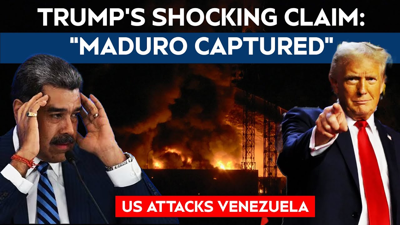 Venezuela US Conflict | Trump Claims Maduro &lsquo;Captured&rsquo; As US Launches Massive Strike On Venezuela