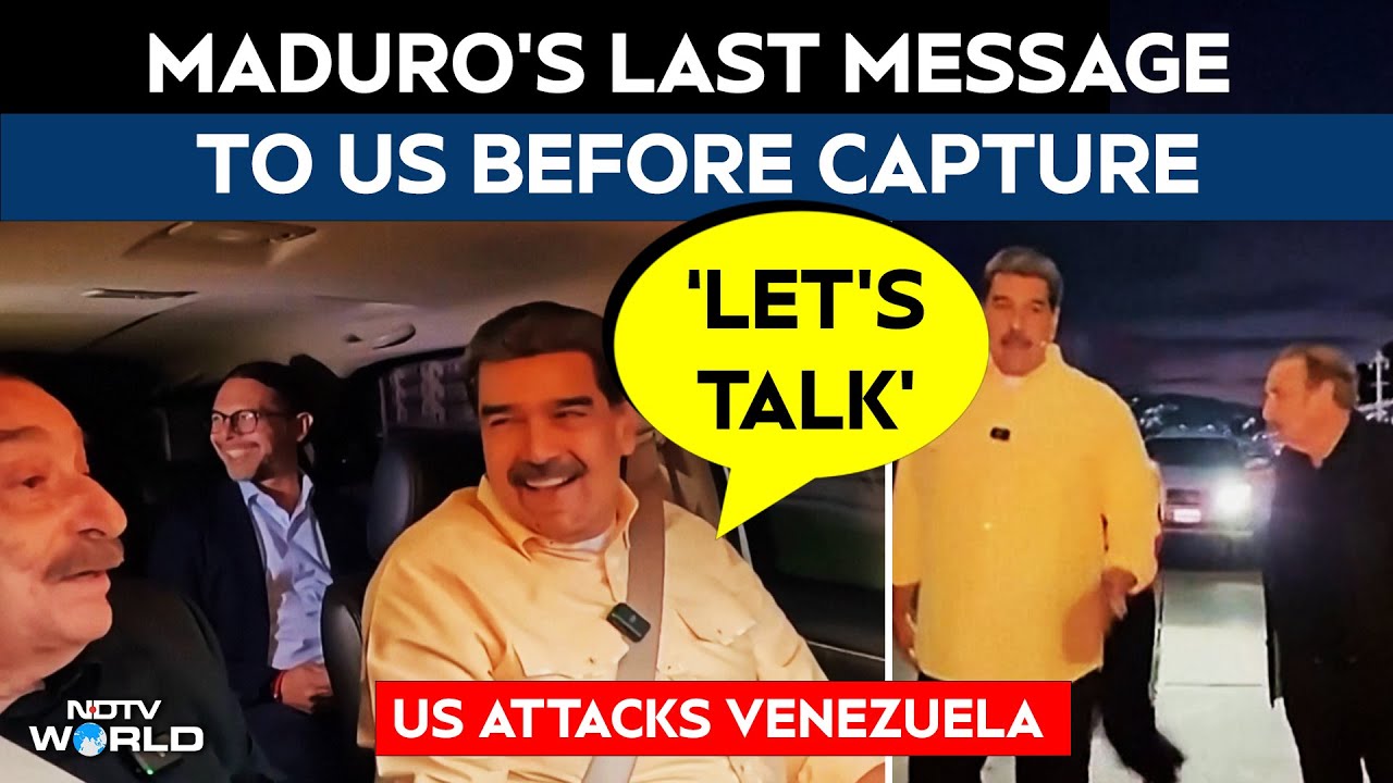 Nicolas Maduro Capture | What Venezuela's Maduro Said About US In His Last Interview Before Capture