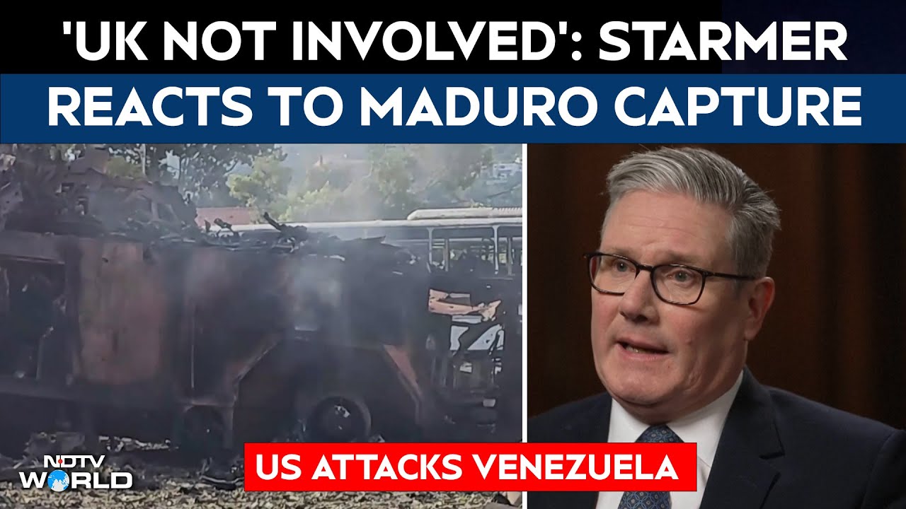 Trump Maduro Captured | UK’s Starmer Seeks Facts After US Strike On Venezuela, Maduro Capture Claim