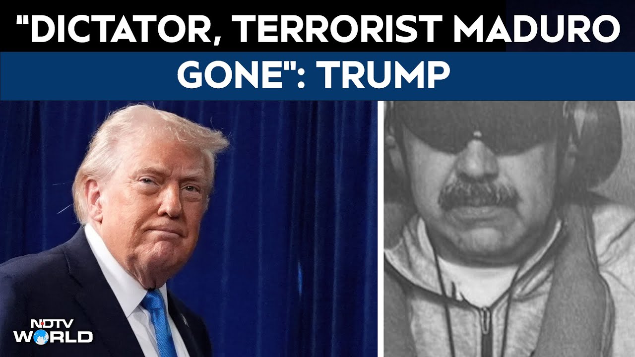 Trump Speech | 'Dictator, Terrorist Maduro Gone’: Trump's Warning To Venezuela’s Political Class