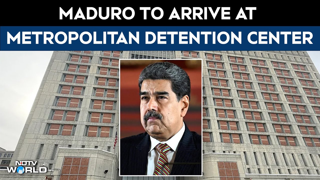 Venezuela Attack By USA | Nicol&aacute;s Maduro To Be Taken To The Brooklyn Detention Centre