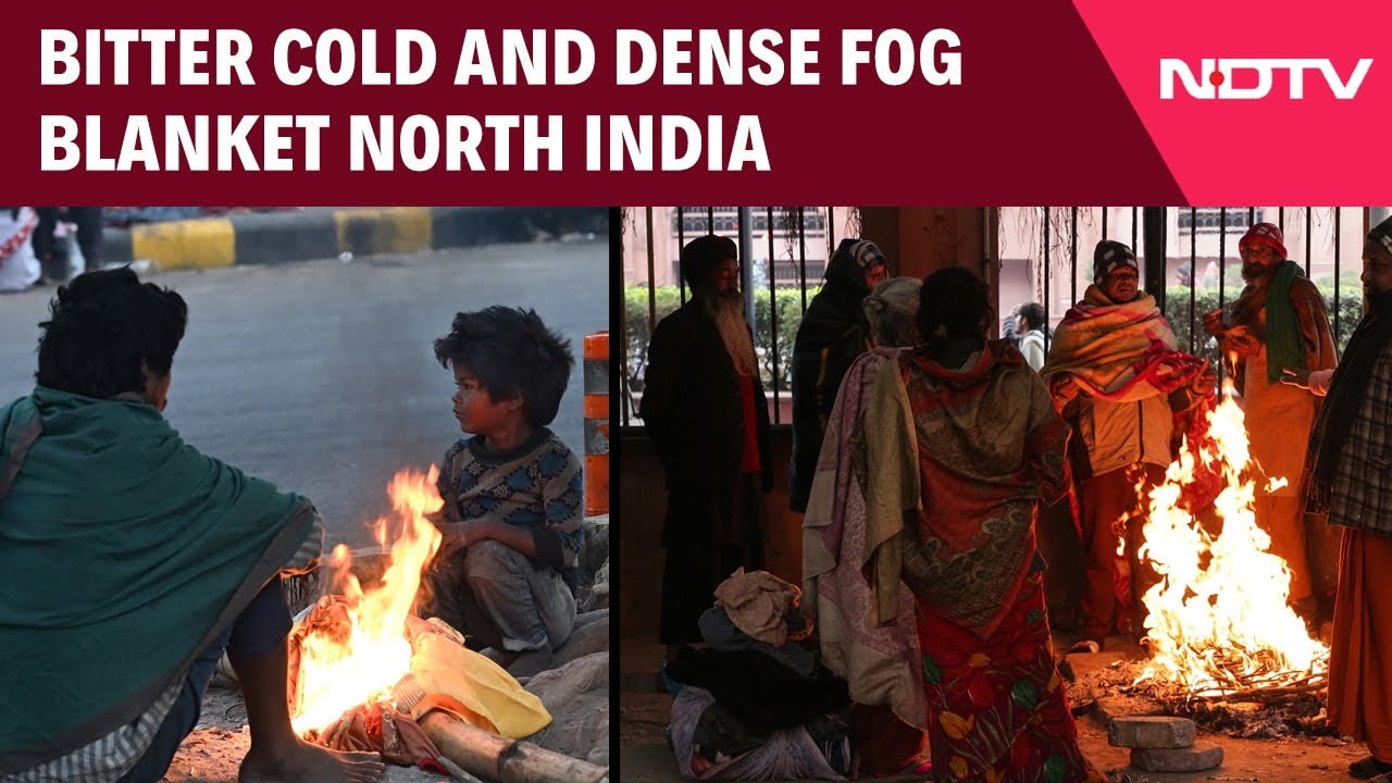 Bitter Cold And Dense Fog Blanket North India, Tourists And Devotees Undeterred