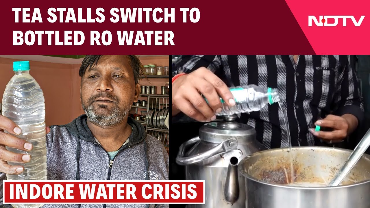 Indore Contaminated Water Crisis: Tea Stalls Switch To Bottled RO Water