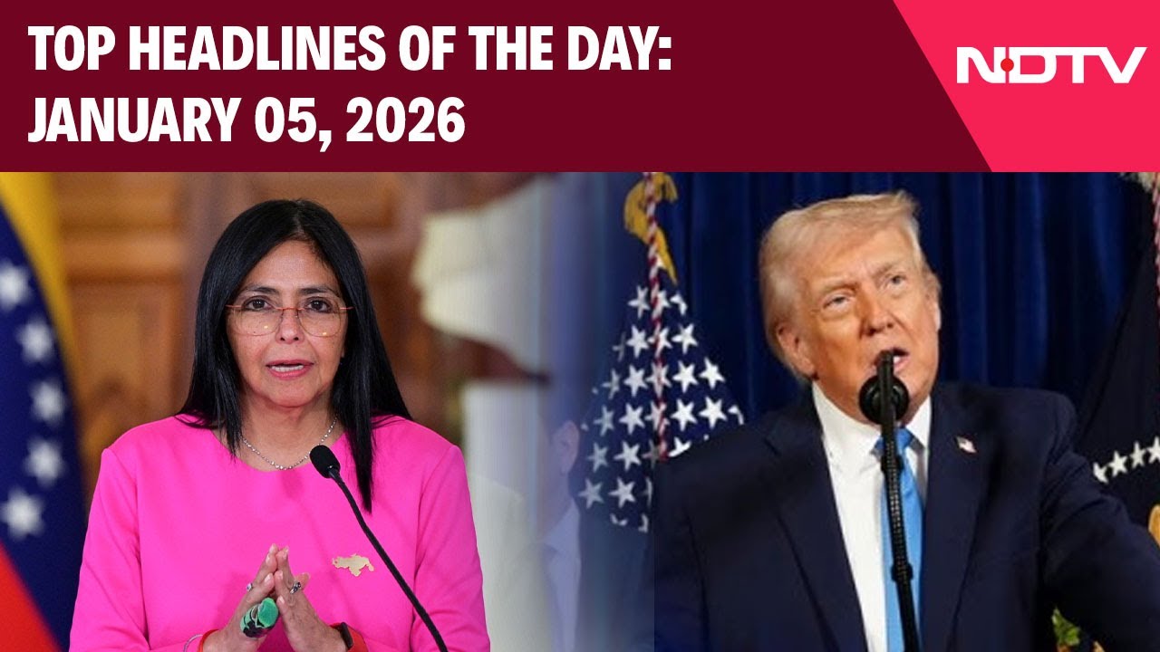 Venezuela Latest News | US' U-Turn On Running Venezuela | Top Headlines Of The Day: January 05, 2026