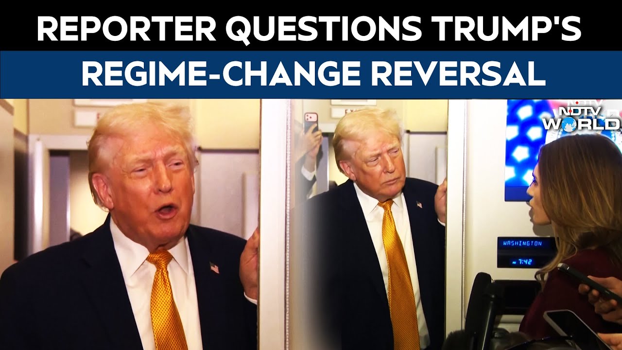 Venezuela Latest News | 'Is America Back In the Regime-Change Business?' Reporter Asks Trump